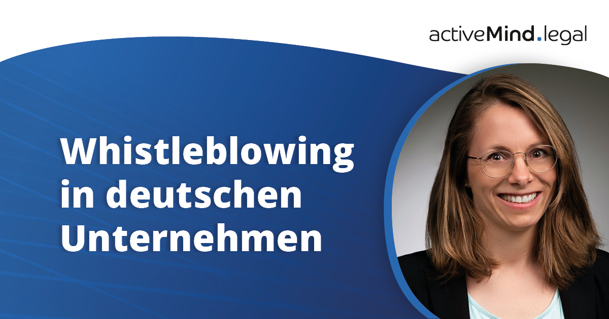 Hinweisgeberschutzgesetz Für Unternehmen Erklärt | ActiveMind.legal